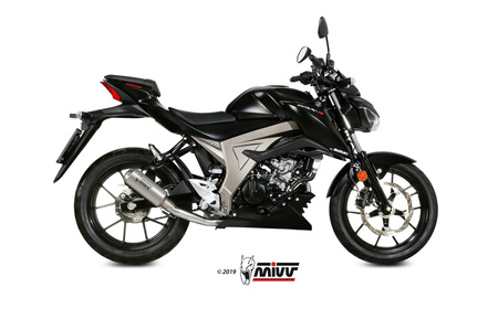 Mivv Układ wydechowy MK3 stal nierdzewna SUZUKI GSX-S 125 2017-2020