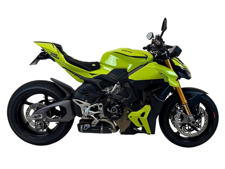 TERMIGNONI Tłumiki Końcowe Black Titanium Ducati Streetfighter V4 (s) 2025-2026