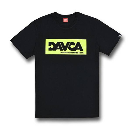 DAVCA T-shirt fluo logo 
