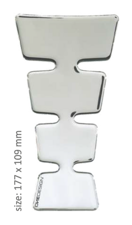 ONEDESIGN tankpad universal GOLD shape shiny