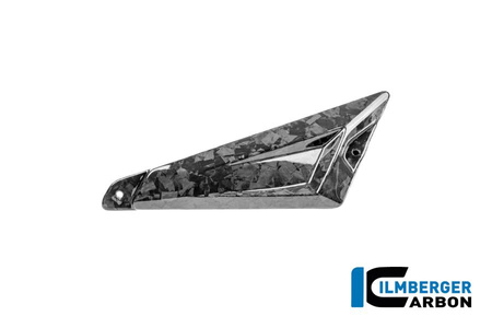 Pokrywa tylnego trójkąta prawego ramy - black diamond carbon BMW R 1300 GS Adventure (od 2024) ILMBERGER BG.RDR.004.24GSA