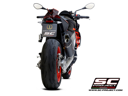 SC-Project tłumik końcowy  końcowy  SC1-R (250mm) Carbon Aprilia Tuono V4 2021-2024