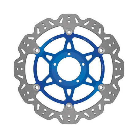 EBC Tarcza hamulcowa motocyklowa VR694BLU VEE, niebieska