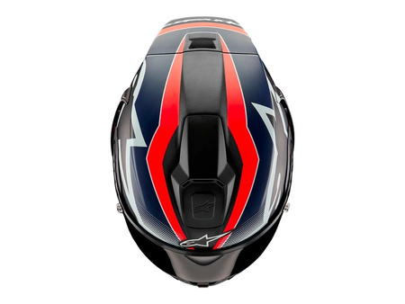 Kask Integralny Alpinestars Supertech R10 Team Red/Blue/White