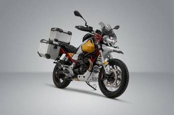 ZESTAW ZABEZPIECZAJĄCY MOTOCYKL ADVENTURE SW-MOTECH MOTO GUZZI V85 TT (19-)