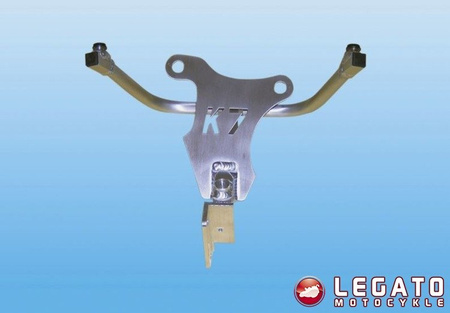 Stelaż przedni sportowy  Motoholders Suzuki GSX R 1000/ 07-08 srebrny