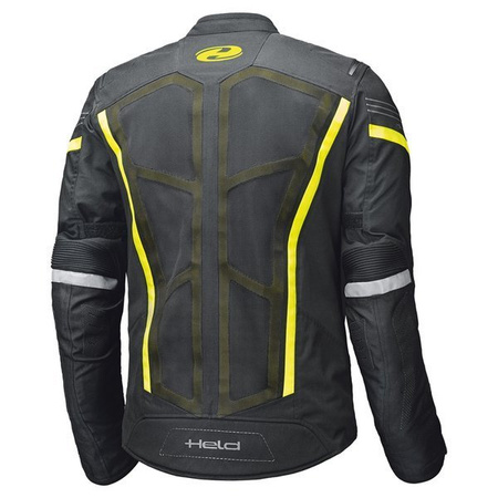 Motocyklowa Kurtka Tekstylna Held Aerosec GTX [Gore-Tex] Black/Fluo Yellow