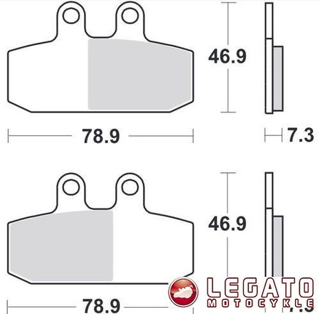 KLOCKI HAMULCOWE SBS 179 MS