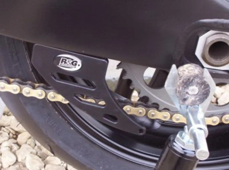 OSŁONA ŁAŃCUCHA R&G ALUMINIMU BLACK UNIWERSALNA