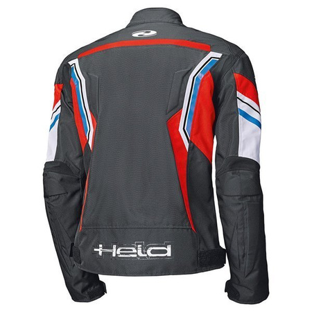 Motocyklowa Kurtka Tekstylna Held Baxley Top Red/Black/Blue