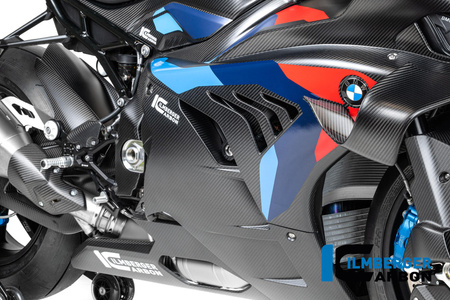 Zestaw spoilera motocyklowego - carbon matte BMW M 1000 RR Strasse od 2025 ILMBERGER MM.VEU.004.M125S