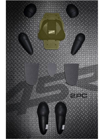 KOMBINEZON SKÓRZANY DWUCZĘŚCIOWY 4SR RR EVO III BLACK SERIES