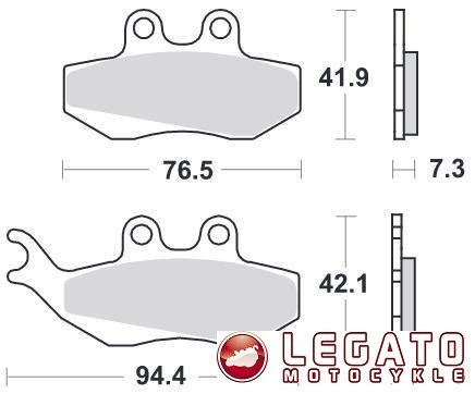 KLOCKI HAMULCOWE SBS 689 HF