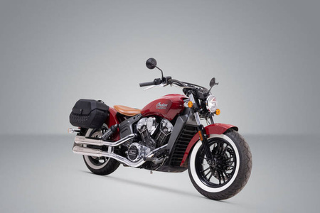ZESTAW SAKW I STELAŻY LEGEND GEAR LH1/LH1 SW-MOTECH 2X195L INDIAN SCOUT/SIXTY/100TH ANNIV (16-)