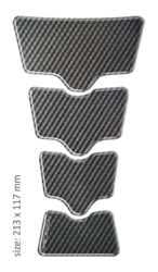 ONEDESIGN tankpad universal GOLD shape carbon