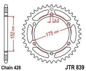 ZĘBATKA NAPĘDOWA JT TYŁ
