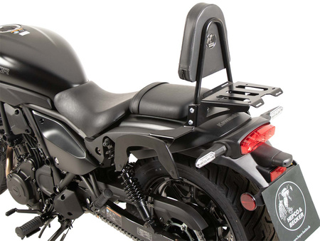Sissybar with rearrack black for Kawasaki Eliminator 500 (2024-)