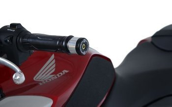 KOŃCÓWKI KIEROWNICY R&G Honda CB125R '18- '24, CB750 Hornet '23-'24 & Yamaha XSR-125 '21- BLACK