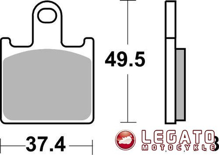 KLOCKI HAMULCOWE SBS 838 RS