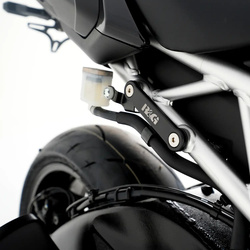 ZAŚLEPKA PODNÓŻKA RG RACING ZESTAW Kawasaki ZX-25R '20- & Suzuki GSX-S1000 GT '22-, Suzuki GSX-S 10000 GX '24- BLACK