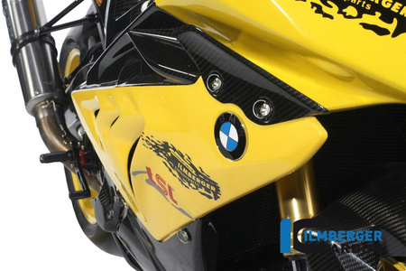 Panel boczny prawy owiewki racing carbon - BMW S 1000 RR Racing (2012-2014) ILMBERGER VER.082.S1RAB.K