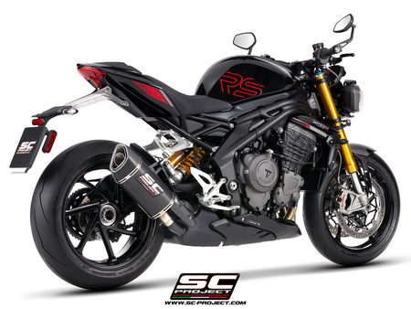 SC-Project tłumik końcowy SC1-R GT Carbon Triumph SPEED TRIPLE 1200 RS 2025+ Euro5+