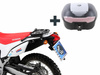 Topcase - Set Journey 40 black/silver incl. carrier for Honda CRF 250 L (2012-2021) / Rally (2017-2021)