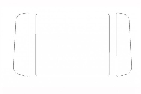 Osłona wyświetlacza do Yamaha XSR900 22-24 Przezroczysty (W) 21555W