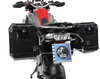 Sidecarrier Cutout stainless steel incl. Xplorer sideboxes black for BMW R1200 GS LC (2013-2018)