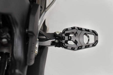 NAKŁADKA ENDURO NA ORYGINALNY PODNÓŻEK SW-MOTECH HONDA CRF 1000 L AFRICA TWIN (15-) BLACK