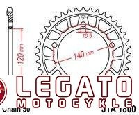 ZĘBATKA NAPĘDOWA JT ALU (520)