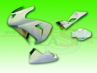 Komplet owiewek torowych Bikes Plast Kawasaki ZX-10R 2006-2007