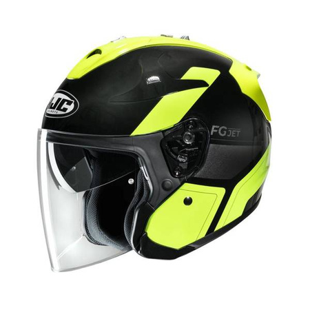 KASK HJC FG-JET EPEN BLACK/YELLOW