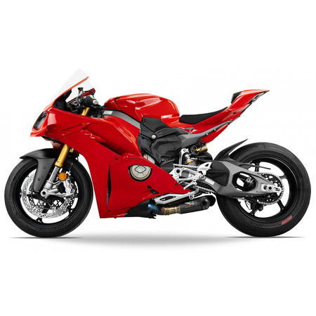 AUSTIN RACING Tłumiki Koncowe V3 Black + decat Ducati Panigale V4 2025-2026