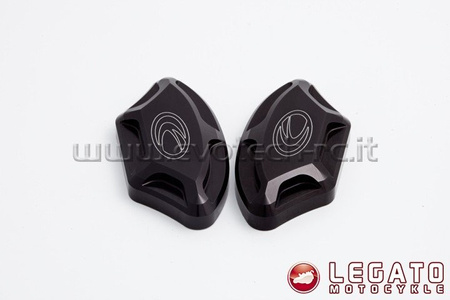 Zaślepki lusterek EVOTECH RC Yamaha czarne 