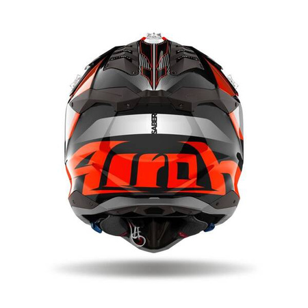 KASK AIROH AVIATOR 3 SABER ORANGE GLOSS