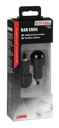 90638 Uniwersalne ciężarki kierownicy 17/23 mm - czarny