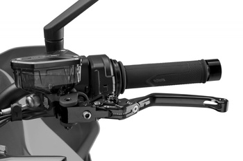 Regulowana dźwignia sprzęgła PUIG 4.0 EVO (z zawiasem, wymaga adaptera) Czarny (N) 4210NN