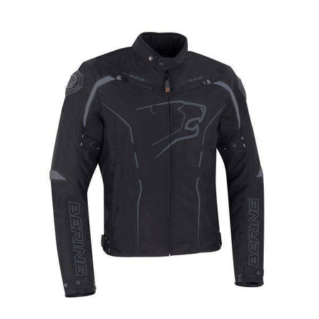 Kurtka turystyczna BERING KALOWAY kolor czarny/szary