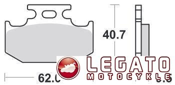 KLOCKI HAMULCOWE SBS 648 HF