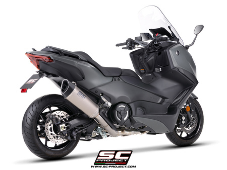 SC Project Układ wydechowy SC1-R Titanium Yamaha T-MAX 560 2025-2026