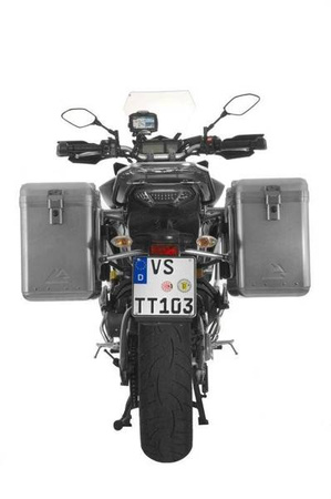 ZEGA Mundo zestaw aluminiowych kufrów bocznych do Yamahy MT-09 Tracer (2015-2017)