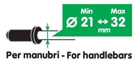 38832 Ładowarka USB 12/24V z mocowaniem na kierownicy i na widelcu motocykla - szybkie ładowanie 2400 mA - 12/24V 