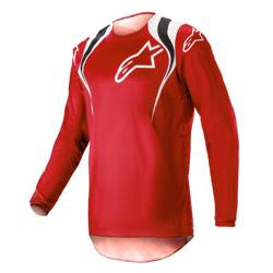 BLUZA ALPINESTARS FLUID NARIN MARS RED/WHITE