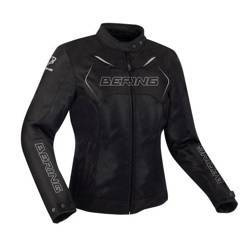 Kurtka turystyczna BERING LADY VOLGA kolor biały/czarny