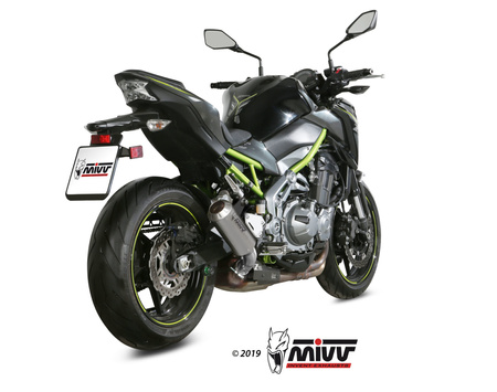Mivv Tłumik końcowy MK3 stal nierdzewna KAWASAKI Z900 A2 (35 KW / 70 KW) 2017-2025