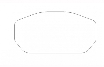 Osłona wyświetlacza do Ducati Streetfighter V2 / Supersport 950 Przezroczysty (W) 21527W