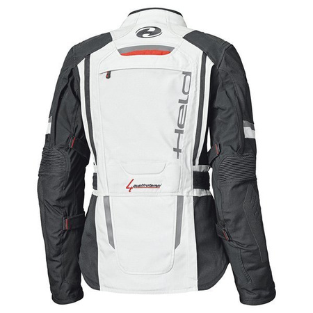 Motocyklowa Kurtka Tekstylna Held Lady Carese Evo Gore-Tex Grey/Red