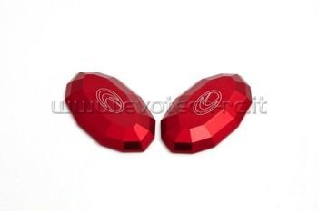Zaślepki lusterek EVOTECH RC Kawasaki czerwone