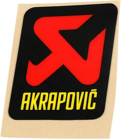 STICKER AKRAPOVIC 60X70